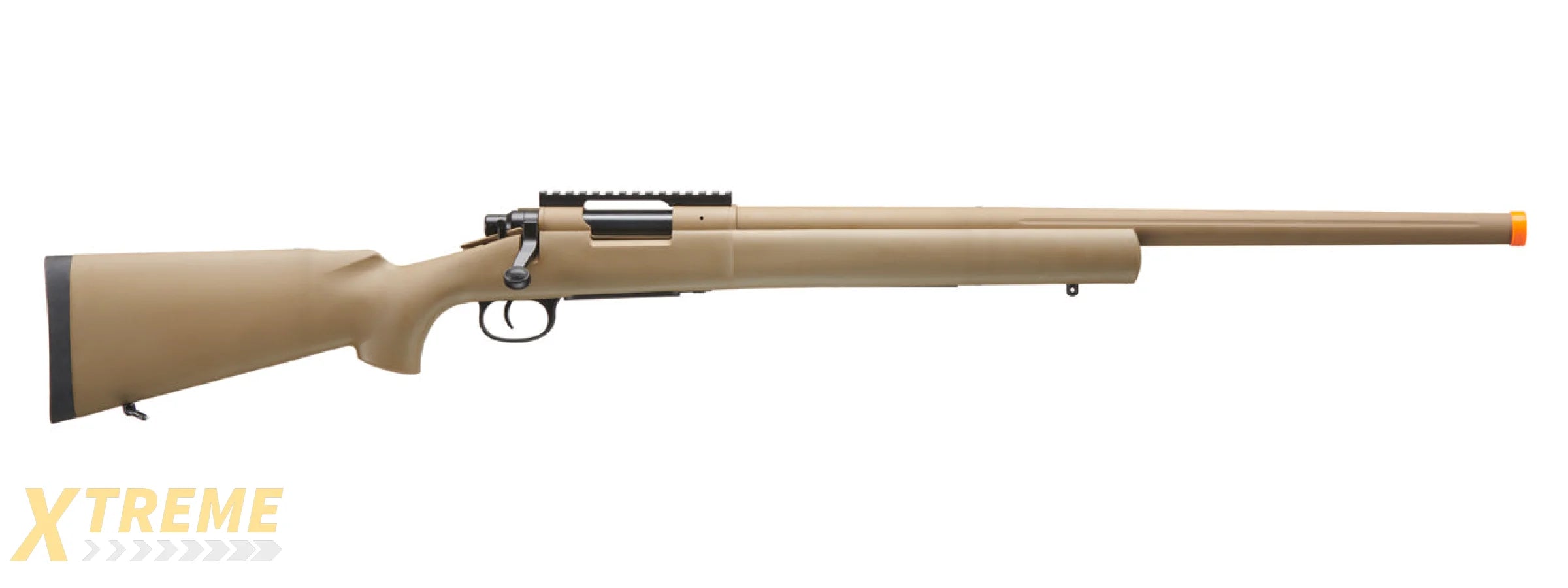 Lancer Tactical M24 Bolt Action Spring Powered Sniper Rifle (Color: Tan)