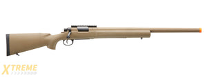 Lancer Tactical M24 Bolt Action Spring Powered Sniper Rifle (Color: Tan)
