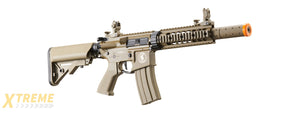 Lancer Tactical M4 SD 7 ProLine AEG with Mock Suppressor (Tan)