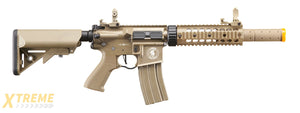 Lancer Tactical M4 SD 7 ProLine AEG with Mock Suppressor (Tan)