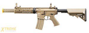 Lancer Tactical M4 SD 7 ProLine AEG with Mock Suppressor (Tan)