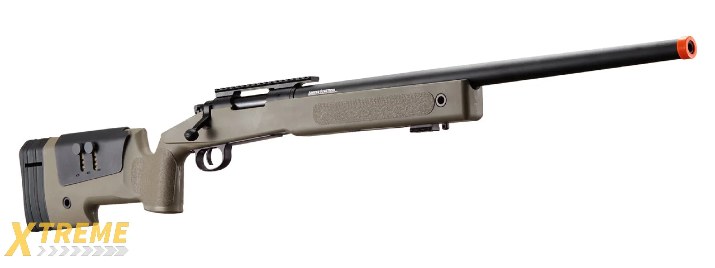 Lancer Tactical M40A3 Bolt Action Sniper Rifle (Color: Tan)