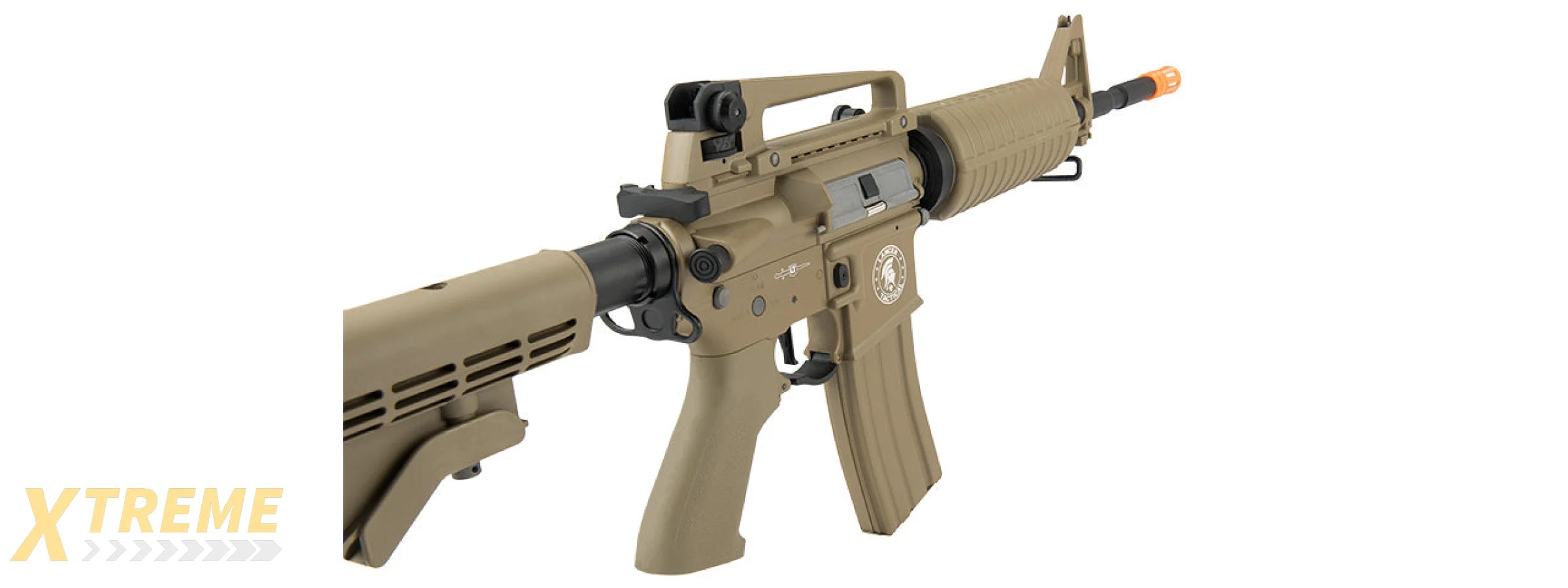 LANCER TACTICAL M4A1 LT-06 CARBINE PROLINE SERIES AIRSOFT AEG [LOW FPS] (TAN)