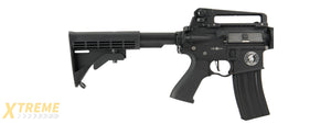 LANCER TACTICAL M933 COMMANDO PROLINE SERIES AIRSOFT AEG LOW FPS] (BLACK)