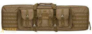 LANCER TACTICAL MOLLE 42" DOUBLE GUN BAG (KHAKI)