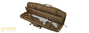 LANCER TACTICAL MOLLE 42" DOUBLE GUN BAG (KHAKI)