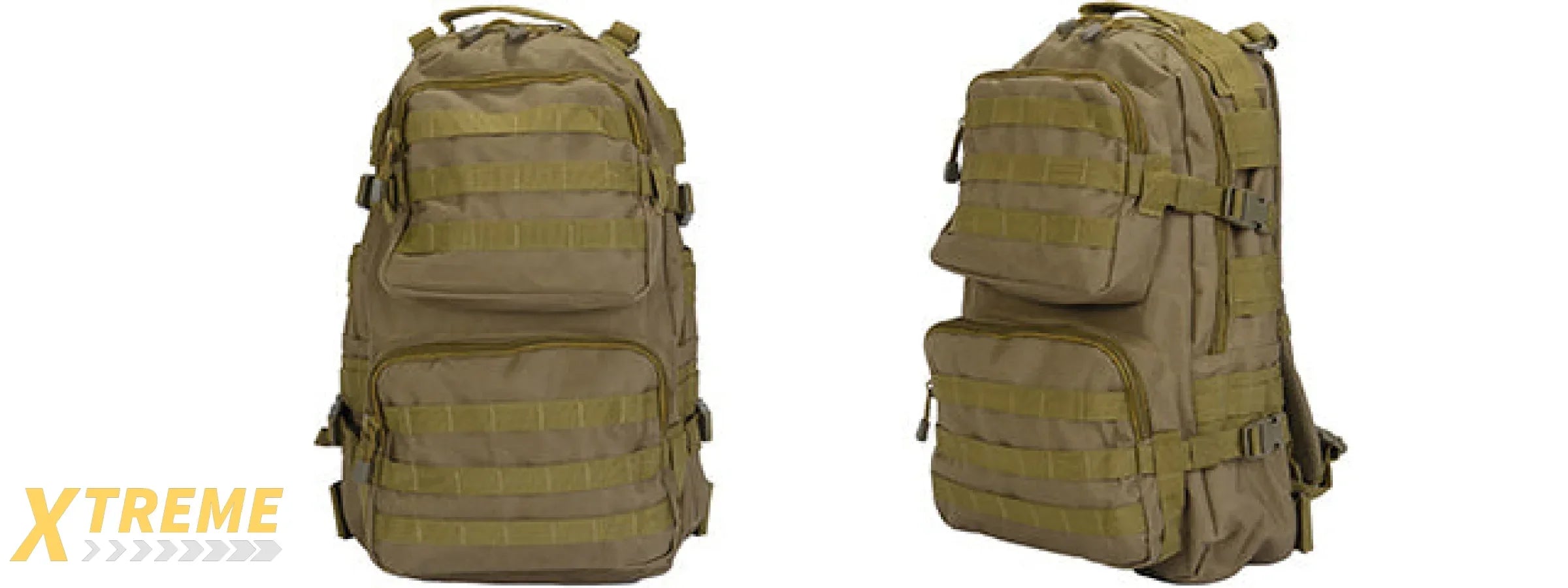 Lancer Tactical CA-355T Multi-Purpose Backpack, Dark Earth