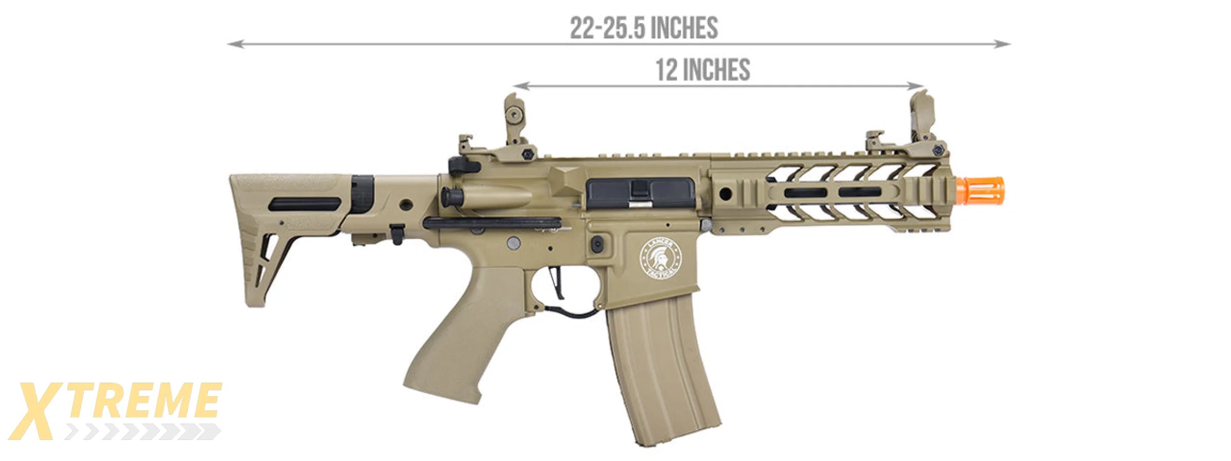 Lancer Tactical ProLine BATTLE HAWK PDW AEG [HIGH FPS] (TAN)