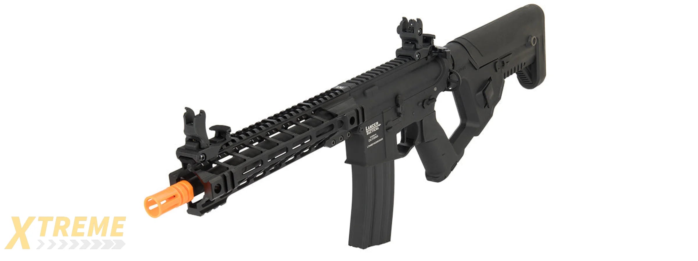 Lancer Tactical Proline Enforcer Battle Hawk 10 M4 Airsoft Rifle w/ Alpha Stock (Color: Black)