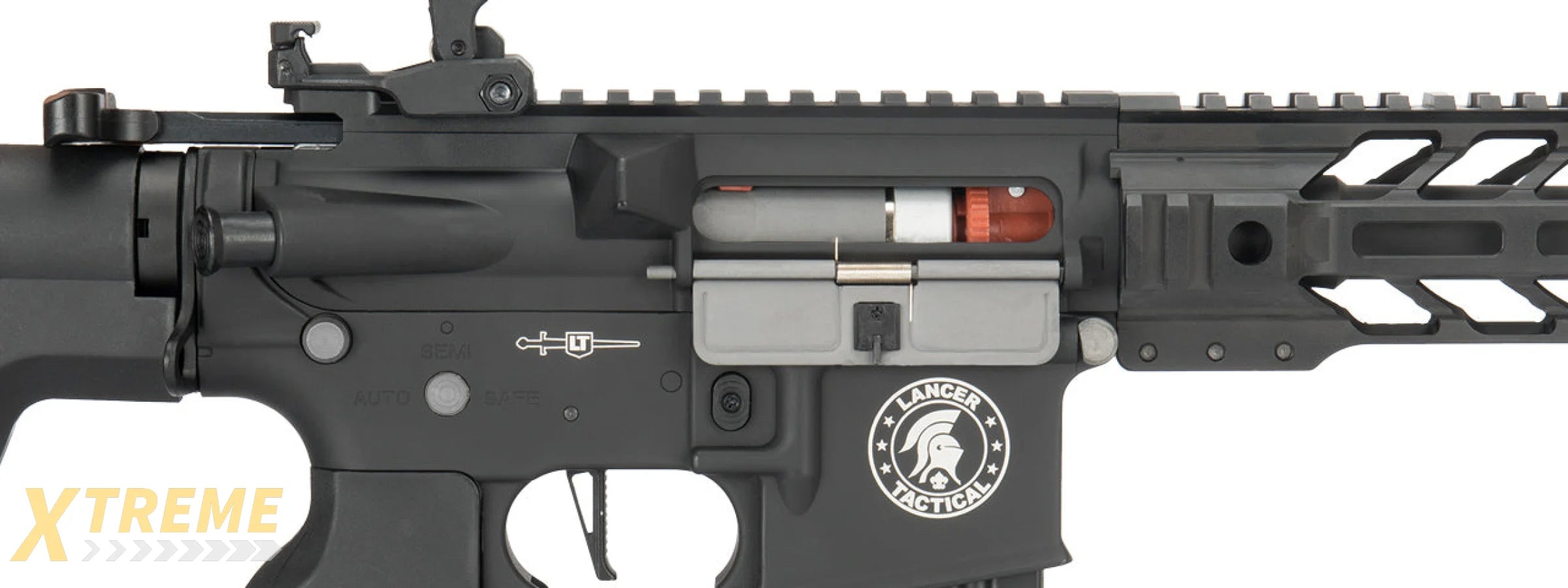 Lancer Tactical Proline Enforcer Battle Hawk 10 M4 Airsoft Rifle w/ Alpha Stock (Color: Black)