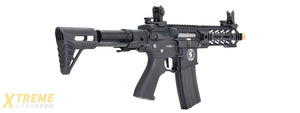 Lancer Tactical Proline Enforcer Battle Hawk 7" M4 Airsoft Rifle w/ PDW Stock (Color: Black)