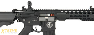 Lancer Tactical Proline Gen 2 10 Keymod M4 Carbine Airsoft AEG Rifle (Color: Black)
