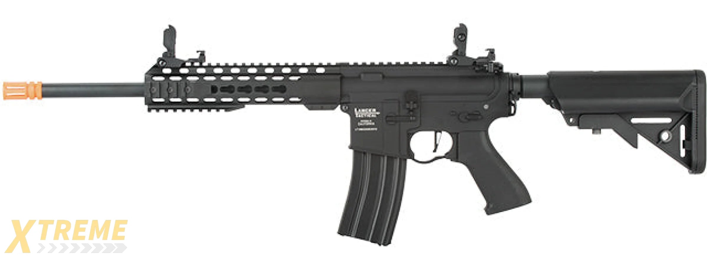 Lancer Tactical Proline Gen 2 10 Keymod M4 Carbine Airsoft AEG Rifle (Color: Black)