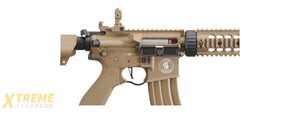 Lancer Tactical Proline Gen 2 10 M4 Carbine Airsoft AEG Rifle with Mock Suppressor (Color: Tan)