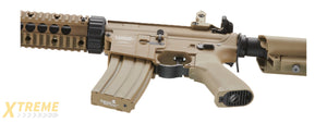 Lancer Tactical Proline Gen 2 10 M4 Carbine Airsoft AEG Rifle with Mock Suppressor (Color: Tan)