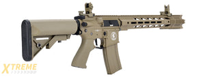 Lancer Tactical ProLine M4 SPR Interceptor Airsoft AEG Rifle (Color: Tan)