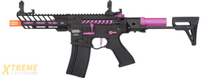 Lancer Tactical ProLine NEEDLETAIL PDW Skeleton AEG LOW FPS] (BLACK/PURPLE)