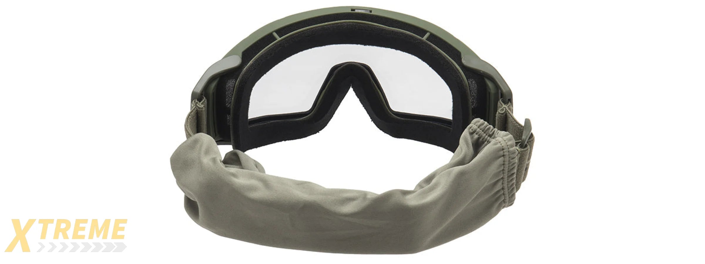 Lancer Tactical Rage Protective Green Airsoft Goggles (SMOKE/YELLOW/CLEAR LENS)