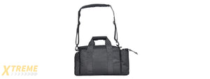 Lancer Tactical Shooting Range Bag w/ Shoulder Strap [Weather Resistant] (BLACK)