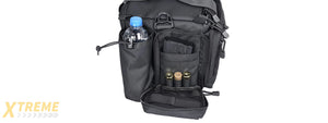Lancer Tactical Shooting Range Bag w/ Shoulder Strap [Weather Resistant] (BLACK)