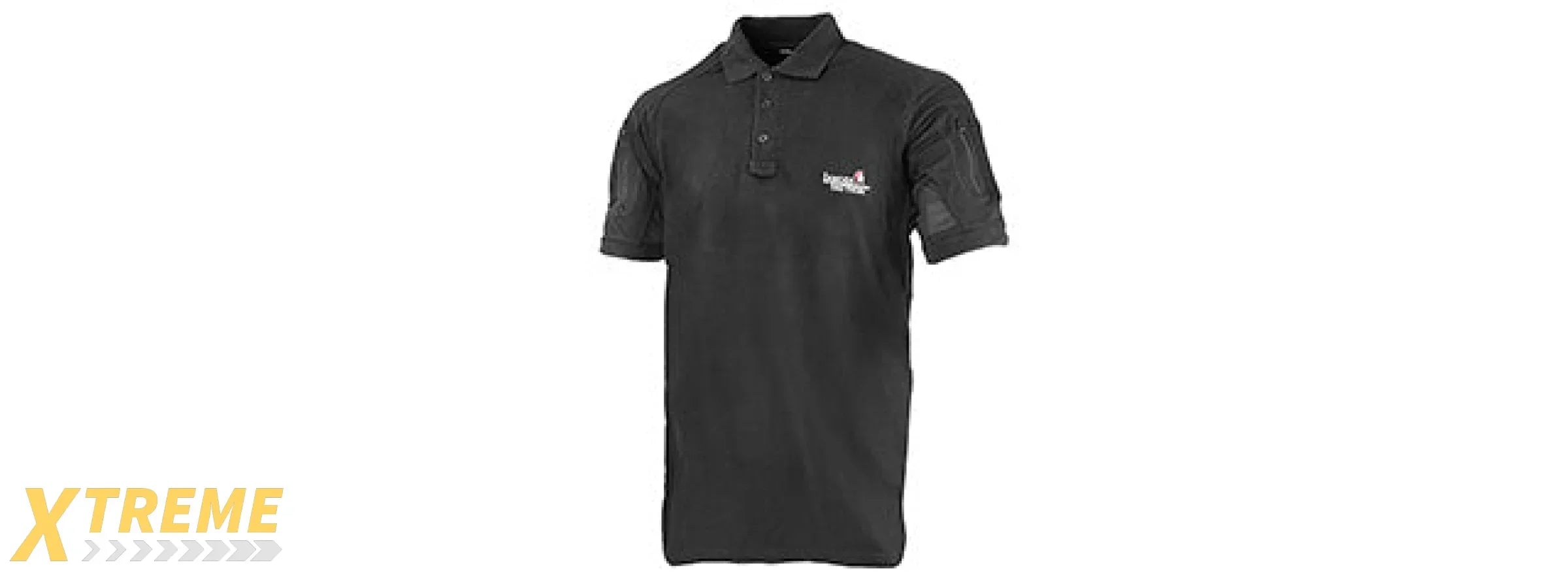 Lancer Tactical Short-Sleeve Polo Shirt [2XL] (BLACK)