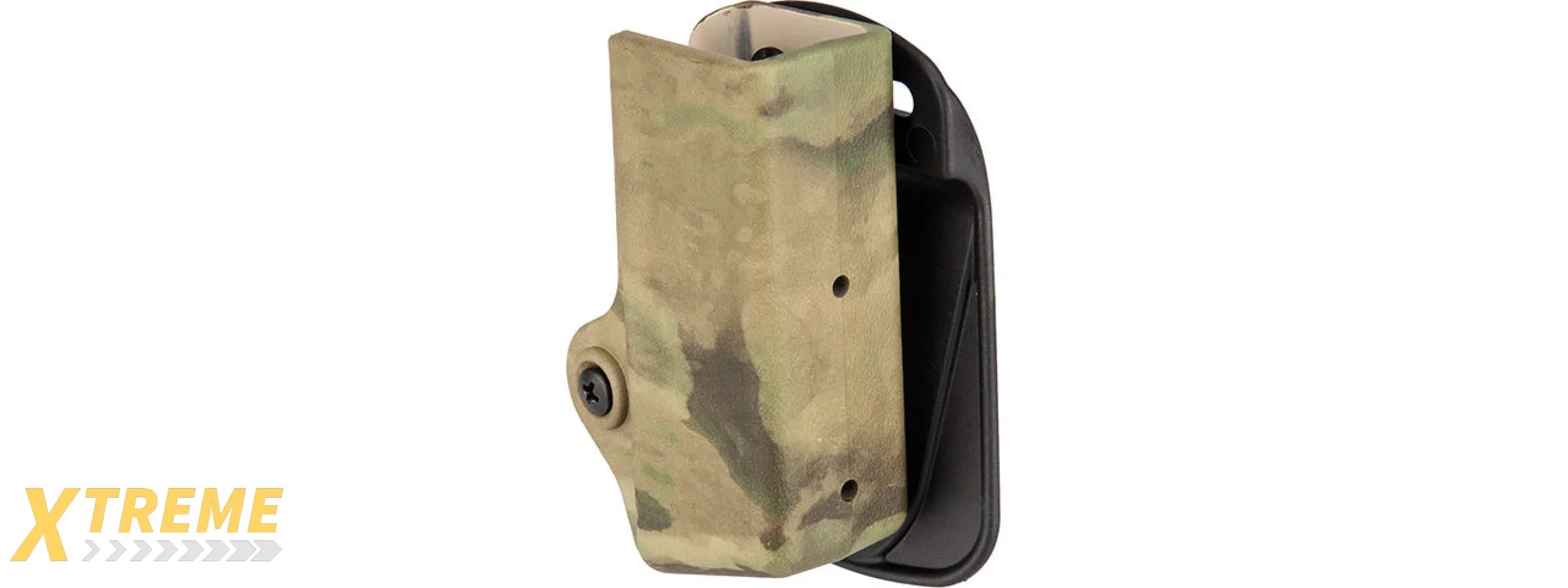 Lancer Tactical Single Magazine Pouch for Glock 17 (A-TACS FOLIAGE GREEN)