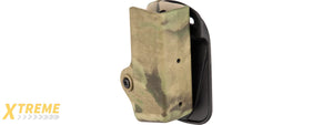 Lancer Tactical Single Magazine Pouch for Glock 17 (A-TACS FOLIAGE GREEN)