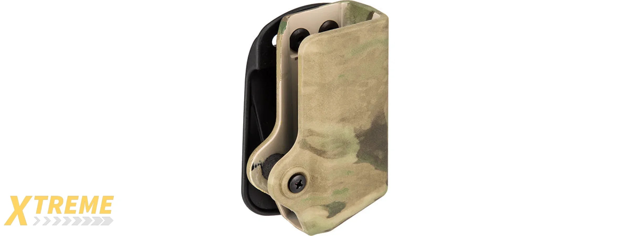 Lancer Tactical Single Magazine Pouch for Glock 17 (A-TACS FOLIAGE GREEN)