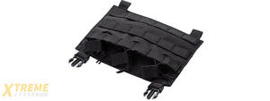 Lancer Tactical Vecro Triple Magazine Pouch (Color: Black)