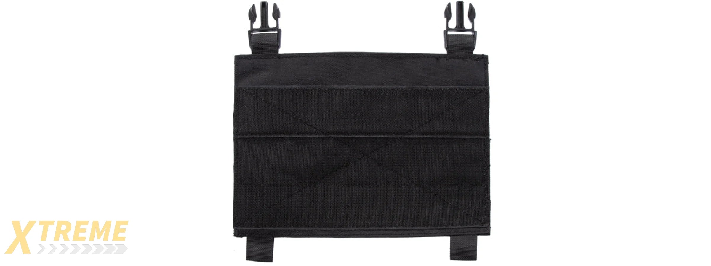 Lancer Tactical Vecro Triple Magazine Pouch (Color: Black)