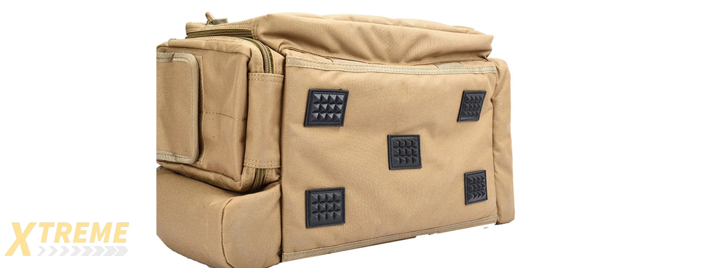 Lancer Tactical Weather Resistant Shooting Range Bag w/ Shoulder Strap (Color: Khaki)