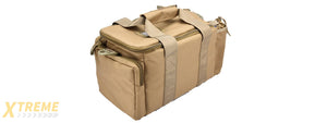 Lancer Tactical Weather Resistant Shooting Range Bag w/ Shoulder Strap (Color: Khaki)