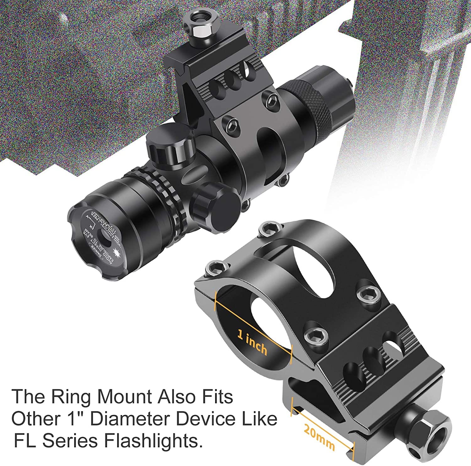 Green/Red Laser with 20mm Mount and Pressure Switch - XTREME Airsoft Superstore
