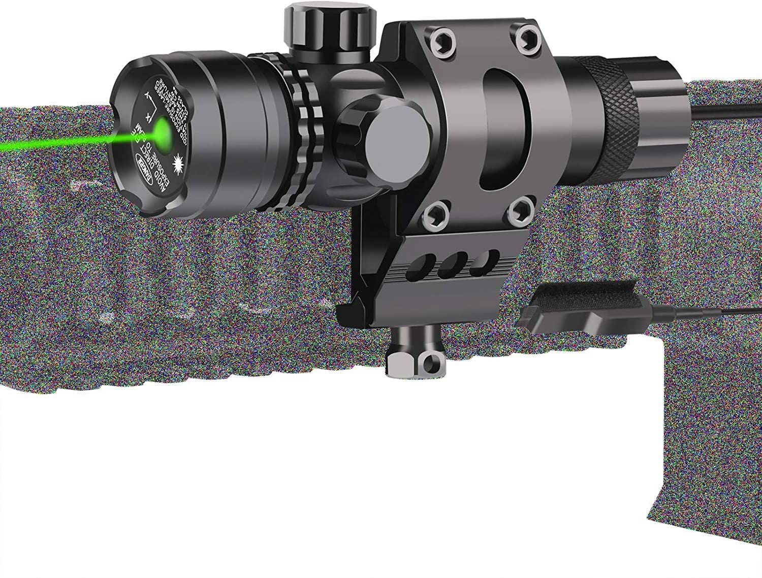 Green/Red Laser with 20mm Mount and Pressure Switch - XTREME Airsoft Superstore