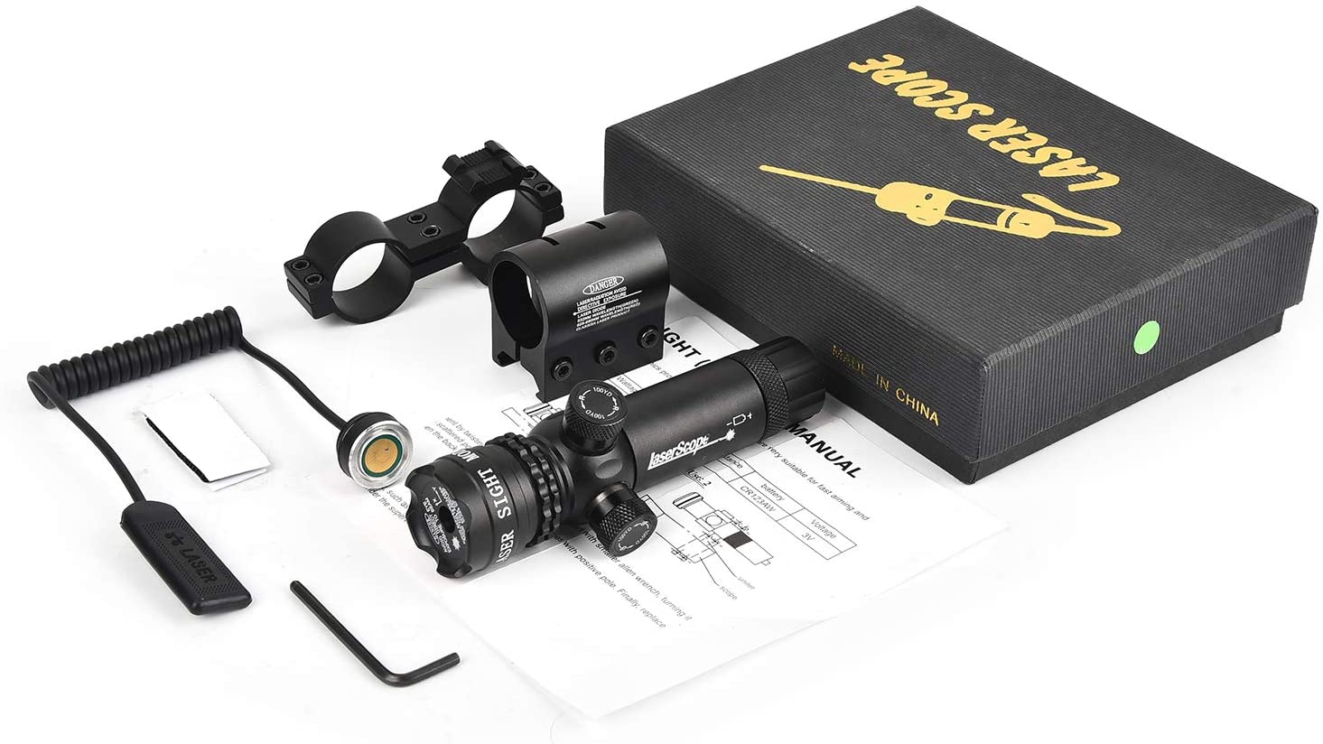 Green/Red Laser with 20mm Mount and Pressure Switch - XTREME Airsoft Superstore