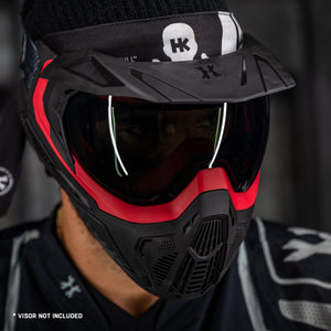 SLR Goggle - Lava (Red/Black) Smoke Lens - XTREME Airsoft Superstore