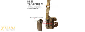 Laylax Drop Leg Holster Platform (Color: Tan)