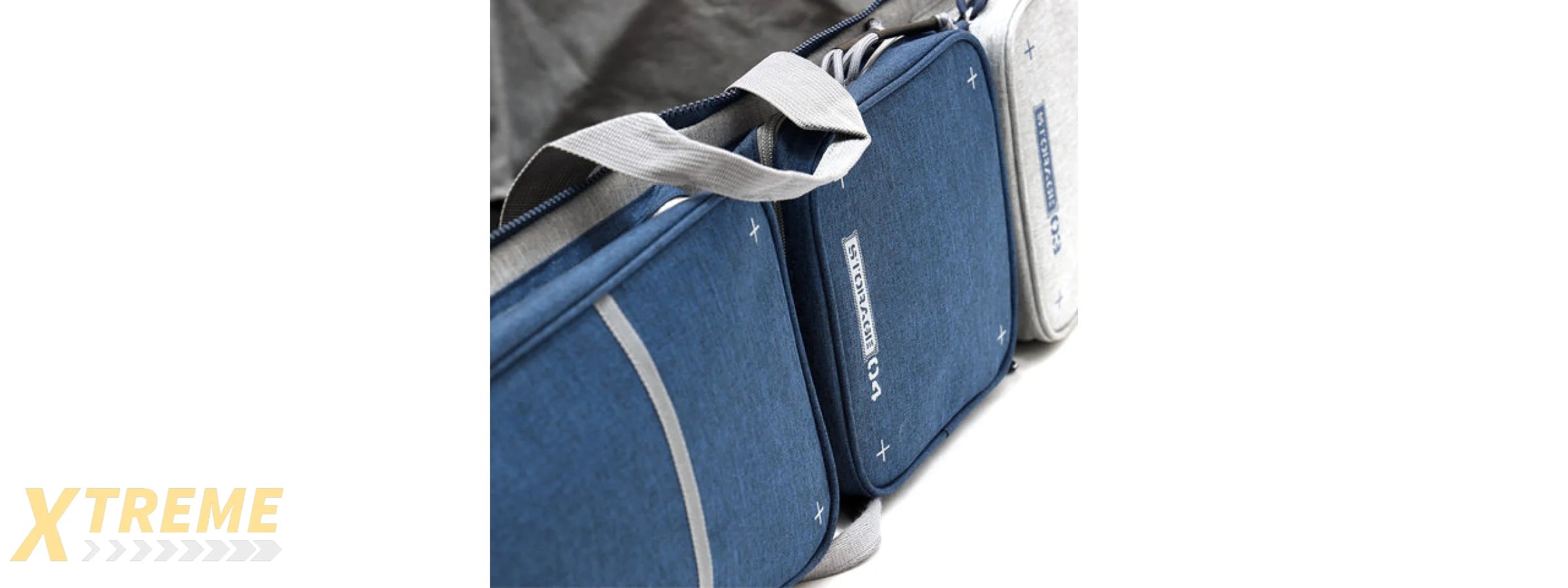 Laylax Satellite Collapsible Compact Container and Gun Case (Color: Navy / Gray), 24