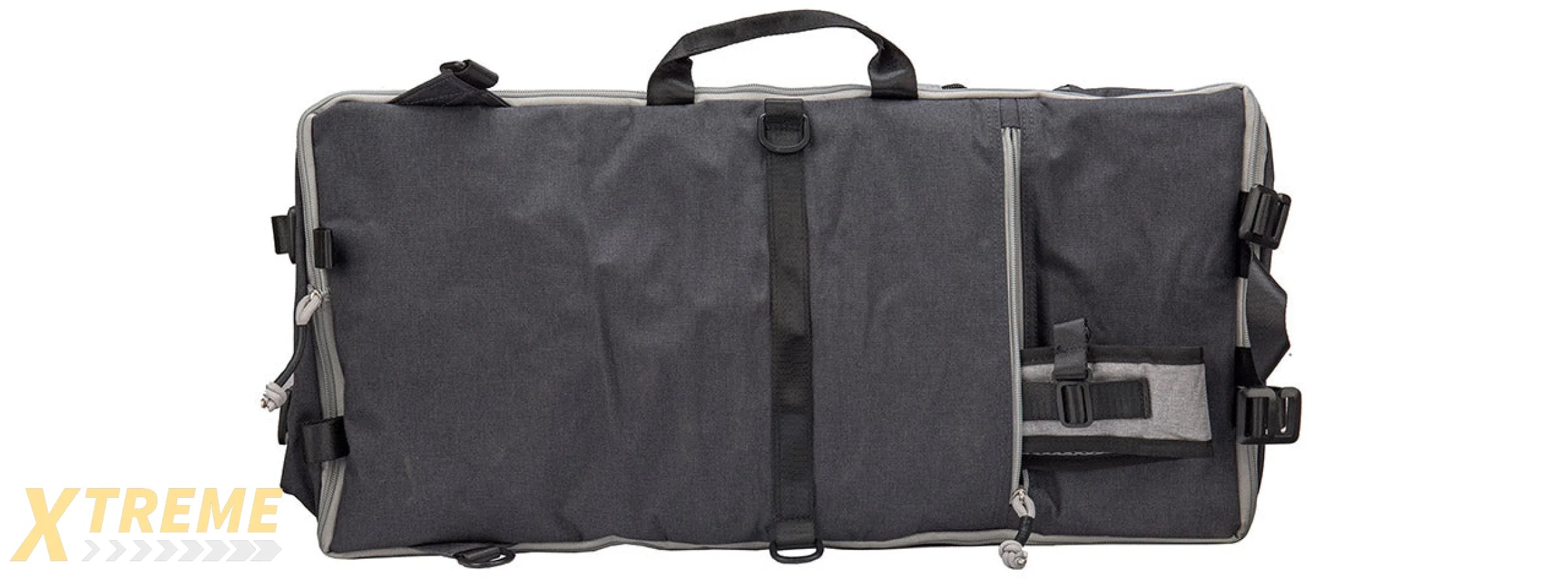 Laylax Satellite Collapsible Compact Container and Gun Case (Color: Black / Gray), 24"