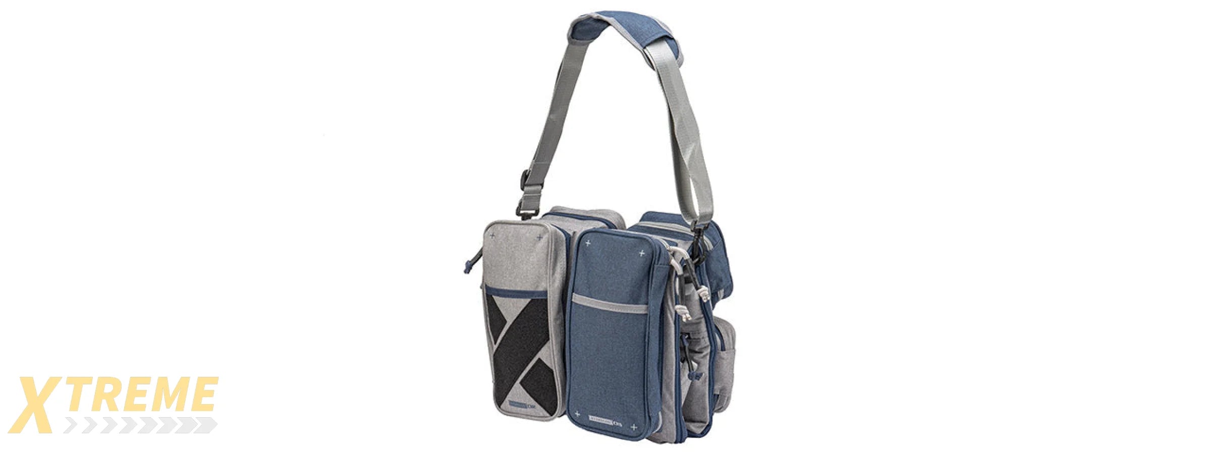 Laylax Satellite Collapsible Compact Container and Gun Case (Color: Navy / Gray), 24