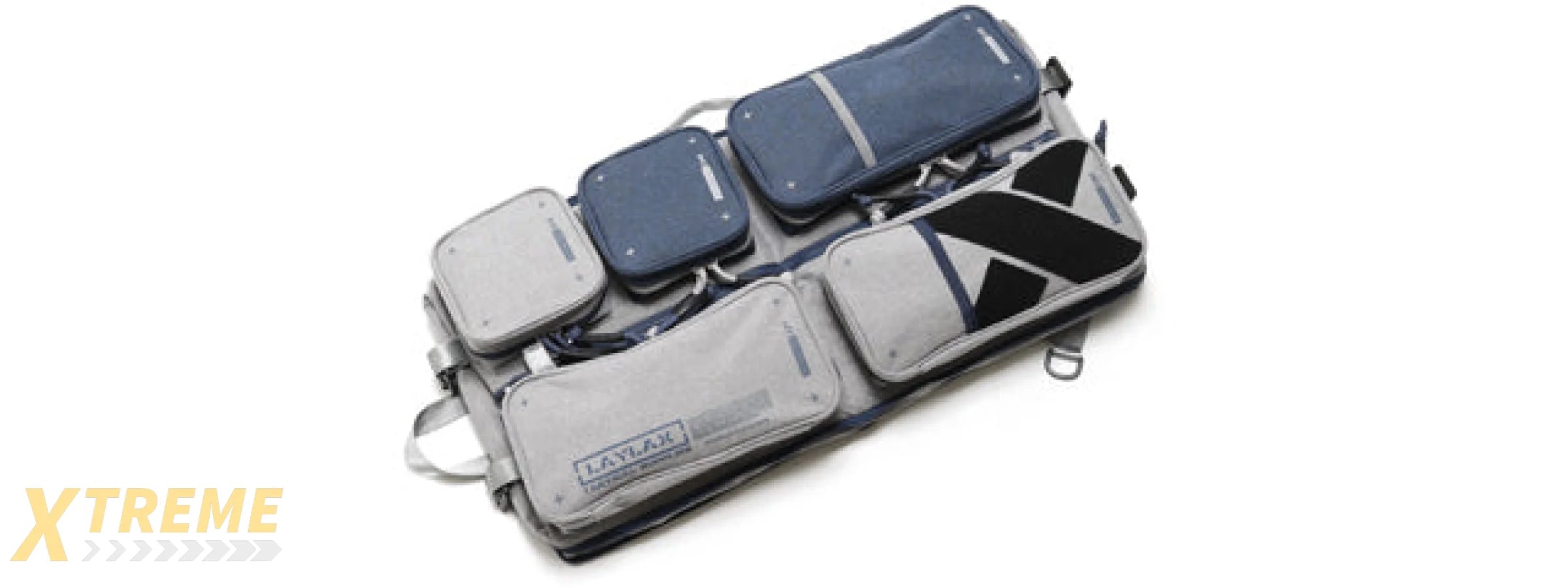 Laylax Satellite Collapsible Compact Container and Gun Case (Color: Navy / Gray), 24