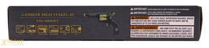 Legends Gambler High Stakes Black Gold Airsoft Revolver