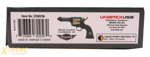 Legends Gambler High Stakes Black Gold Airsoft Revolver