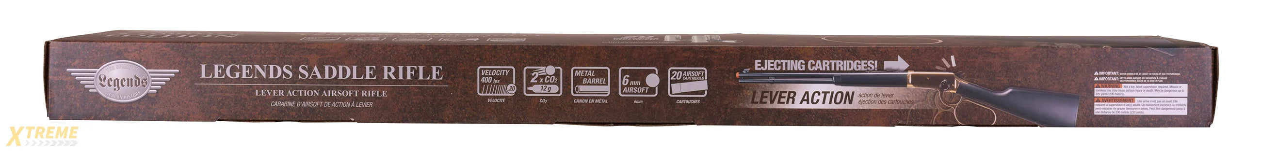 Legends Saddle Gun Limited Edition Gold - LEGENDS