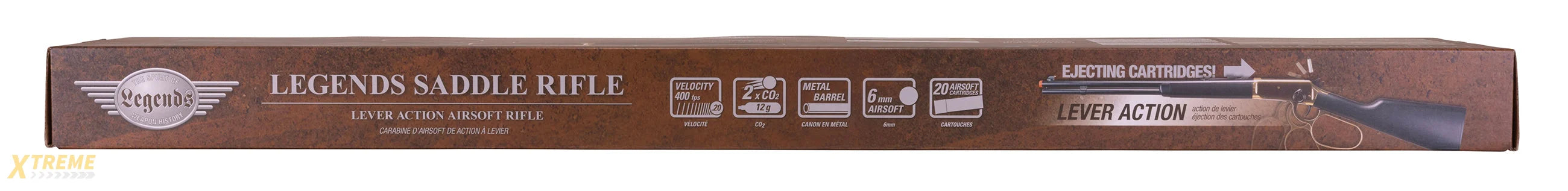 Legends Saddle Gun Limited Edition Gold - LEGENDS