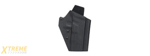 Lightweight Kydex Tactical Holster for Glock 43, 43X with G-01 Lights (Color: Black)