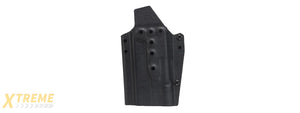 Lightweight Kydex Tactical Holster for Glock 9/40 with G-X300 Lights (Color: Black)