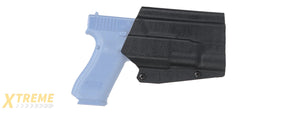 Lightweight Kydex Tactical Holster for Glock 9/40 with G-X300 Lights (Color: Black)