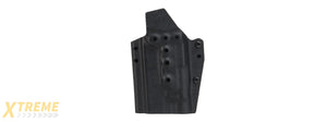 Lightweight Kydex Tactical Holster for Glock 9/40 with TLR-1 Lights (Color: Black)