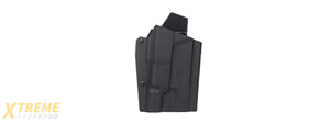 Lightweight Kydex Tactical Holster for P226 with X300 Weapon Lights (Color: Black)